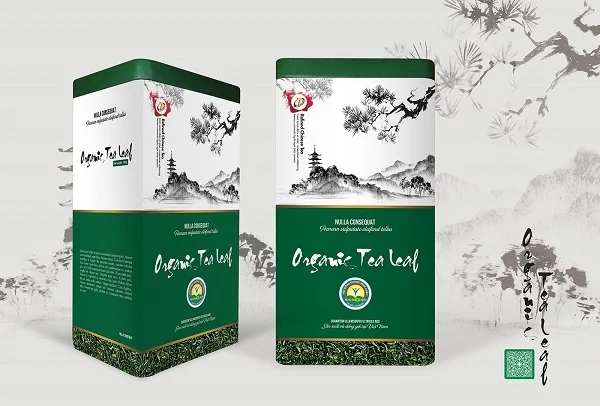 Thiết kế bao bì trà độc lạ dẫn đầu xu hướng hiện nay