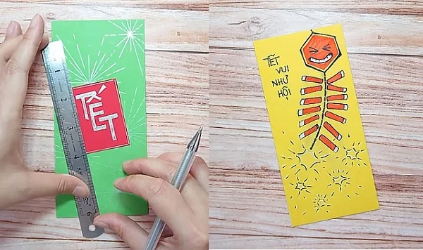 Cách làm bao lì xì bằng giấy a4 đơn giản, dễ thực hiện 
