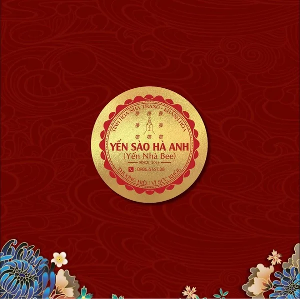 Tem giấy Yến Sào Hà Anh