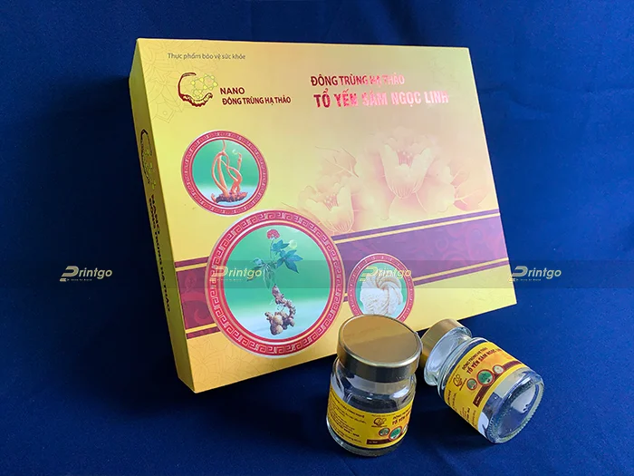 Nano Đông trùng hạ thảo và Printgo: In bao bì cho sản phẩm mới, kết hợp 3 loại thảo dược quý