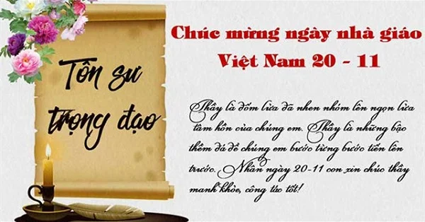 Những lời chúc đồng nghiệp 20/11 hay, ý nghĩa thể hiện sự gắn kết, yêu thương