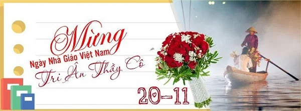 Mẫu ảnh bìa đẹp cho ngày 20/11