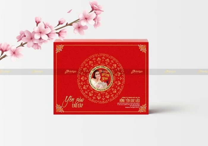 Tổng hợp các dự án thiết kế và in ấn hộp đựng yến của Printgo