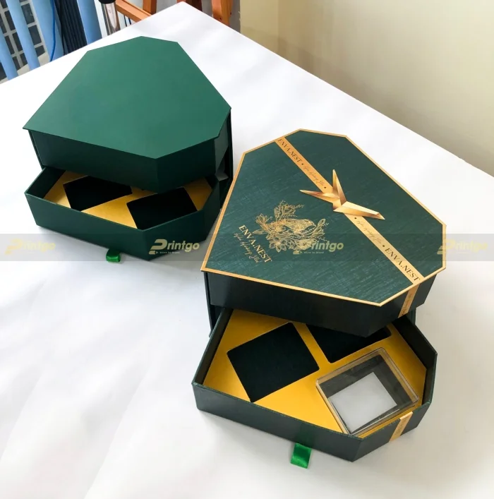 Tổng hợp các dự án thiết kế và in ấn hộp đựng yến của Printgo