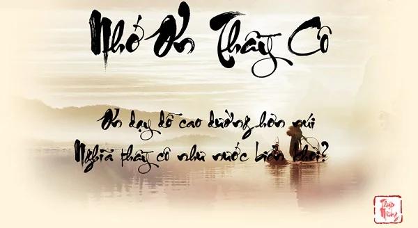 Thầy cô chính là người lái đò tri thức đưa nhiều thế hệ đến thành công