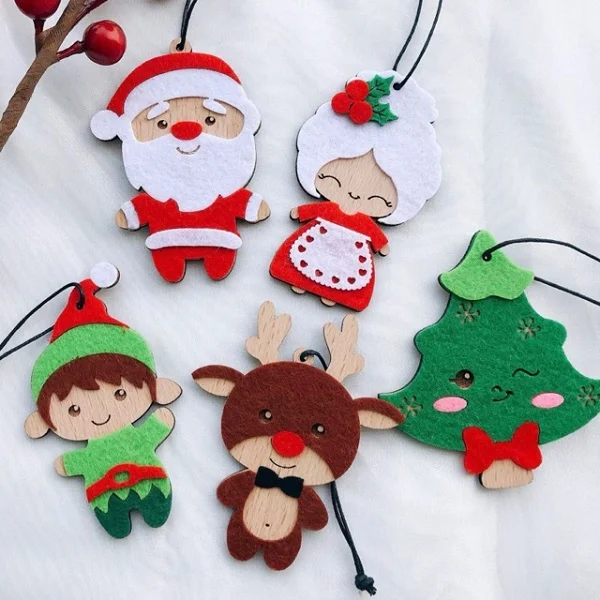 Trang trí noel lớp mầm non không thể bỏ qua những món đồ handmade đáng yêu