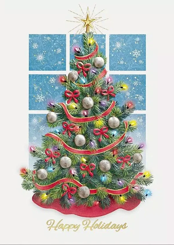 Mẫu ảnh cây thông noel đẹp