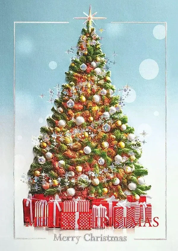Mẫu ảnh cây thông noel đẹp
