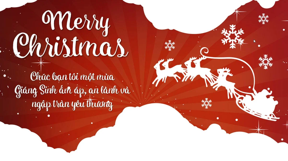 Thiệp chúc mừng noel