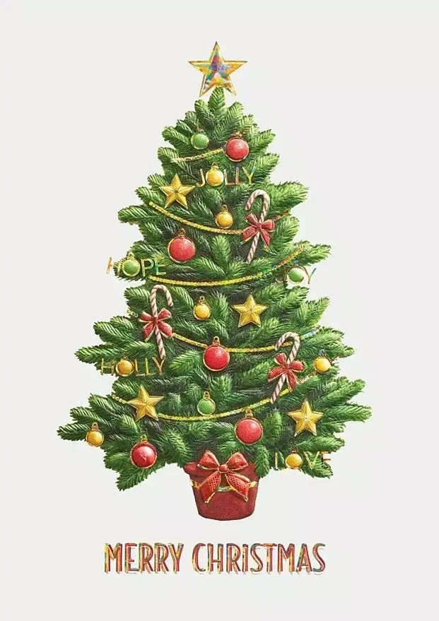 Mẫu ảnh cây thông noel đẹp