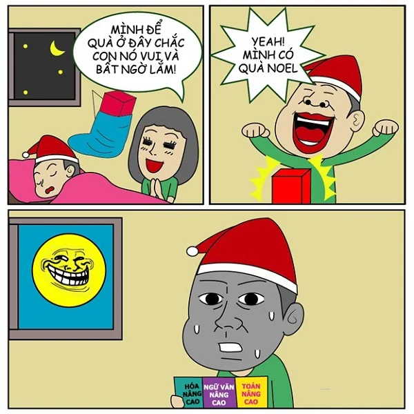 Ảnh chế Noel về món quà độc đáo