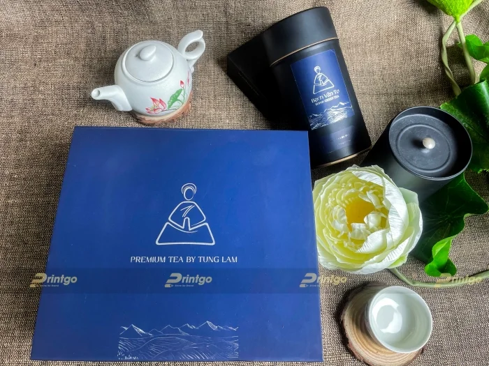 Bạch Vân Tơ và Printgo: Thiết kế và in hộp đựng trà tinh tế, mang đậm dấu ấn trà đạo