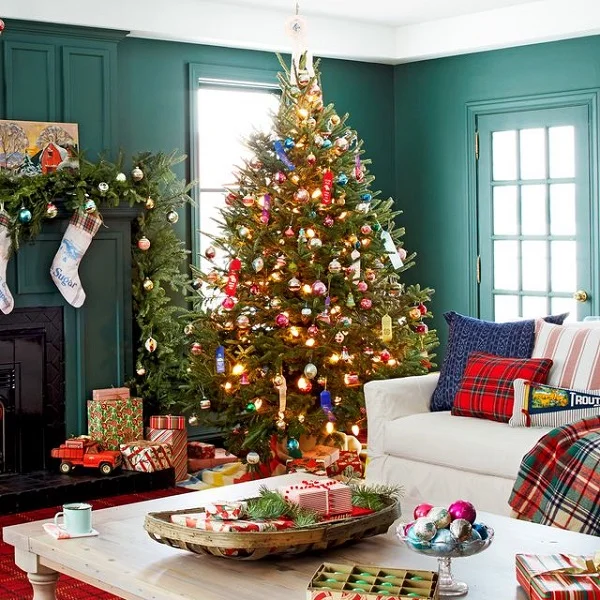 Các mẫu trang trí cây thông Noel đẹp