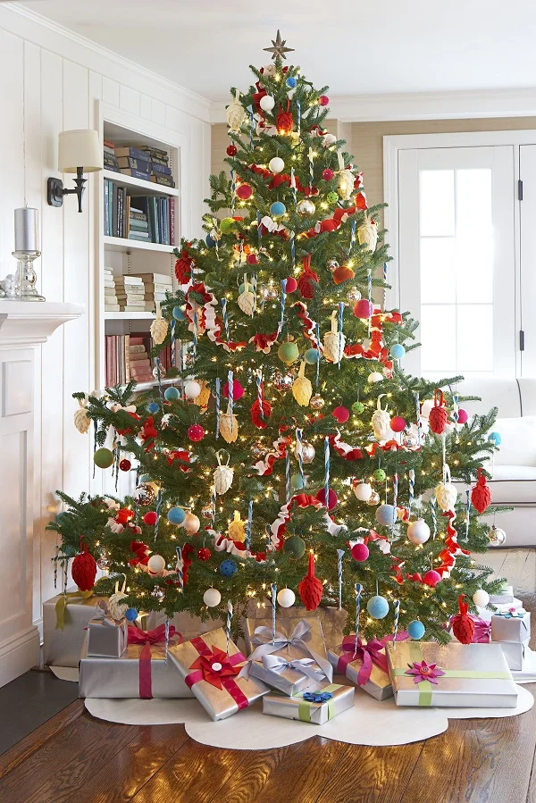 Mẫu trang trí cây thông Noel đẹp