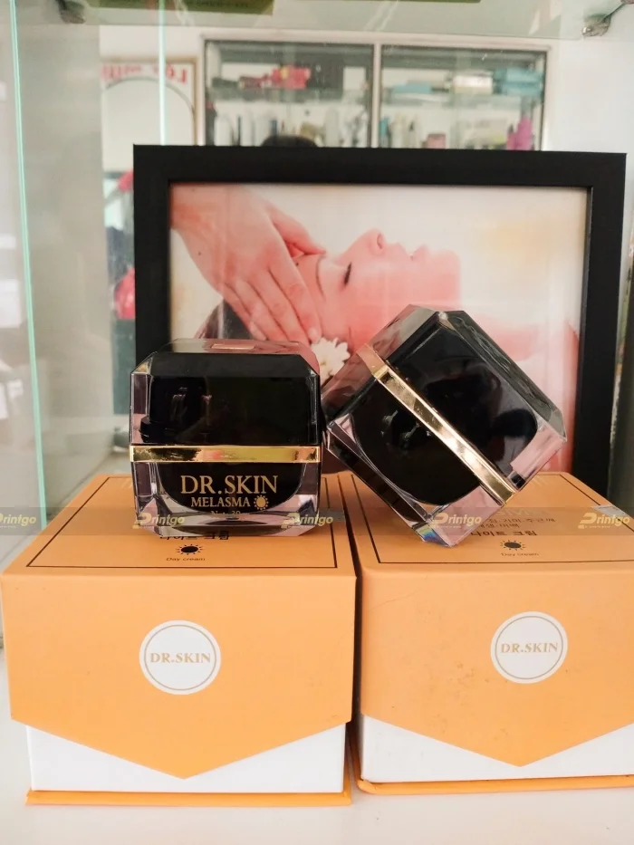 Dr.Skin và Printgo: In hộp đựng mỹ phẩm chuẩn bị ra mắt sản phẩm mới
