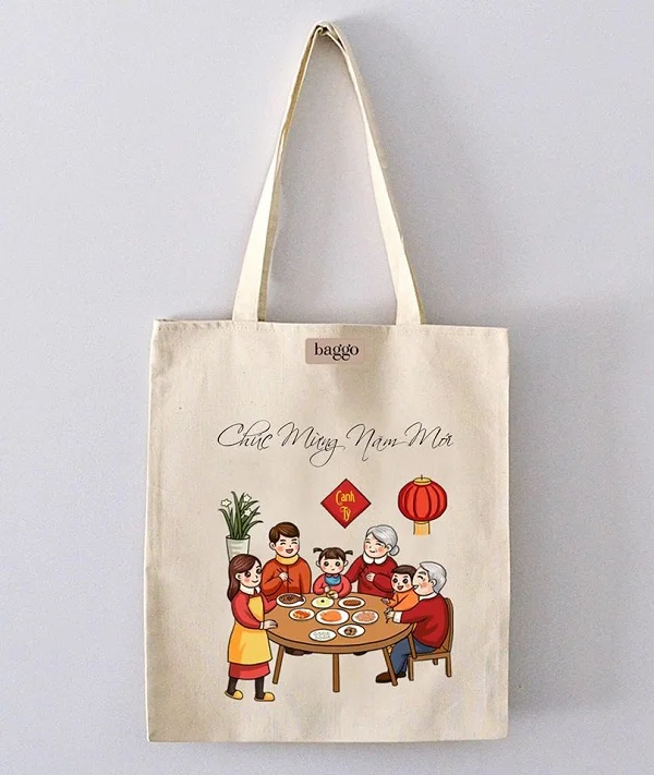 In logo lên túi vải canvas
