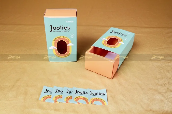 Joolies và Printgo: In ấn bao bì hộp đựng hạt mang dấu ấn thương hiệu
