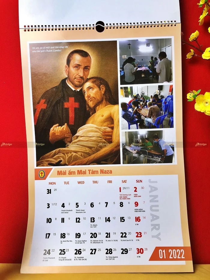 Mái ấm Mai Tâm Naza và Printgo: In bộ lịch treo tường lưu giữ những khoảnh khắc đáng nhớ