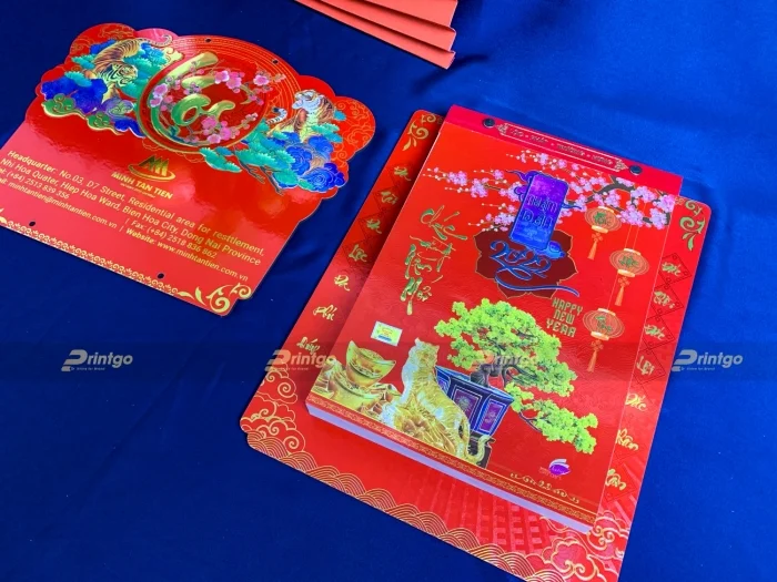 Minh Tân Tiến và Printgo: In lịch tết làm quà tặng doanh nghiệp chào xuân 2022