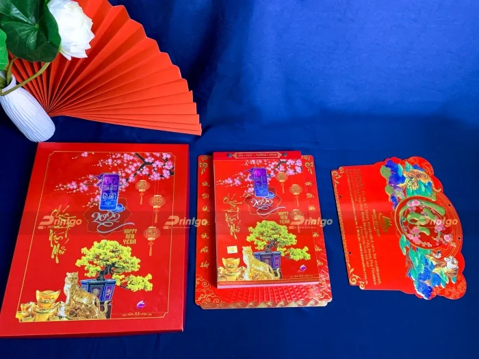 Minh Tân Tiến và Printgo: In lịch tết làm quà tặng doanh nghiệp chào xuân 2022