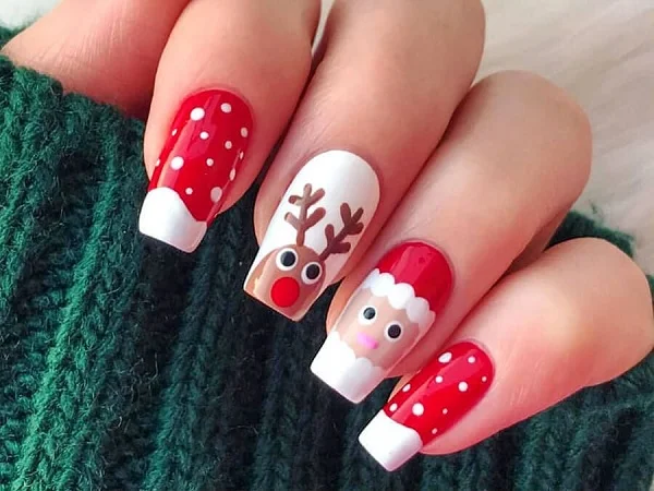 Nail Noel cute