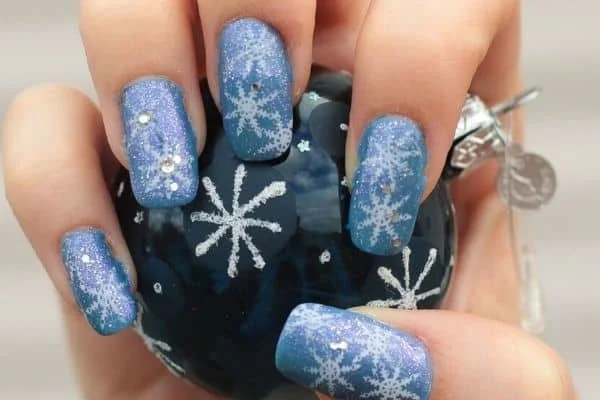 Mẫu nail Noel 2021
