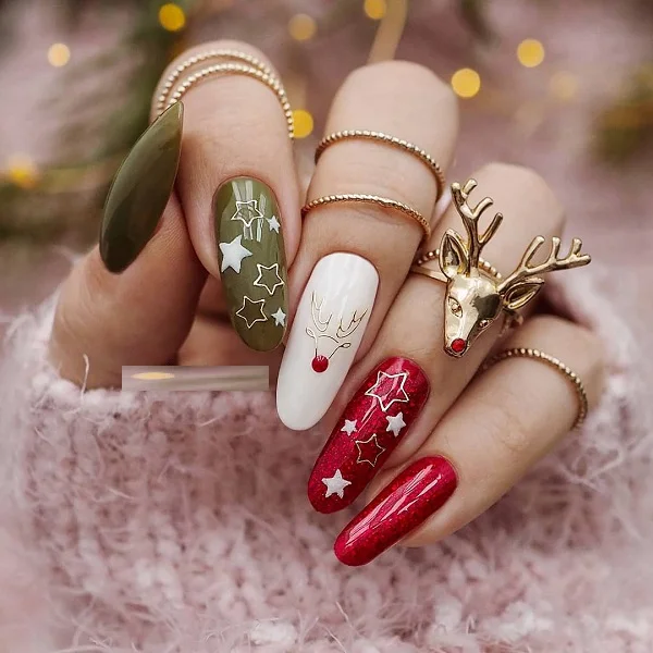 Mẫu móng Noel