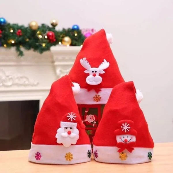 Nón ông già Noel ngộ nghĩnh đáng yêu 