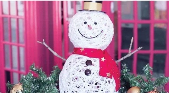 Những cách làm người tuyết noel đơn giản tại nhà