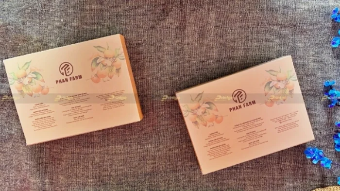 Phan Farm và Printgo: Thiết kế và in hộp đựng hồng treo gió, đặc sản Đà Lạt