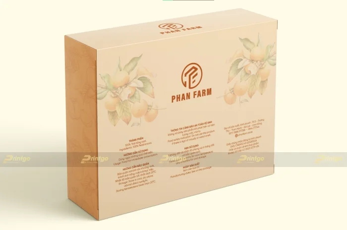 Phan Farm và Printgo: Thiết kế và in hộp đựng hồng treo gió, đặc sản Đà Lạt