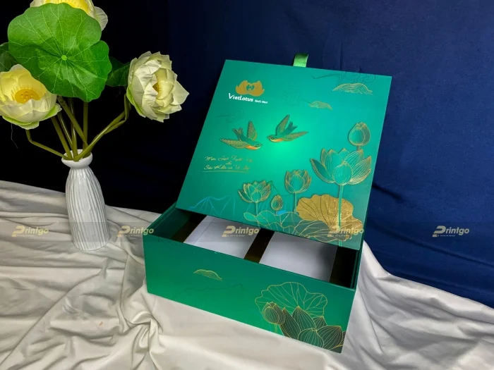 Printgo x VietLotus: Thiết kế và in hộp đựng yến sào sáng tạo, độc đáo VietLotus Bird's Nest