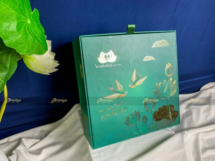 Printgo x VietLotus: Thiết kế và in hộp đựng yến sào sáng tạo, độc đáo VietLotus Bird's Nest