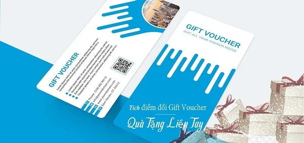 Những voucher, mã giảm giá, thẻ tích điểm