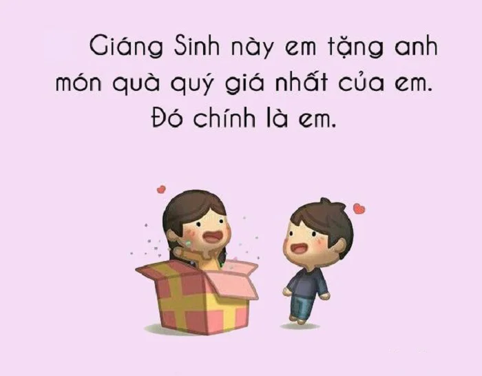 Cap hay về Noel dành tặng người yêu