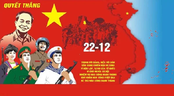 Thiệp chúc mừng 22 tháng 12