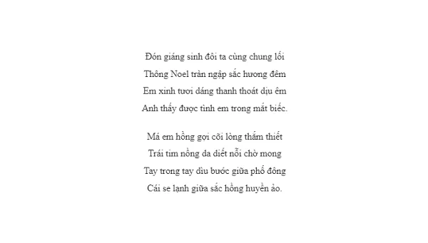 Thơ mùa Noel