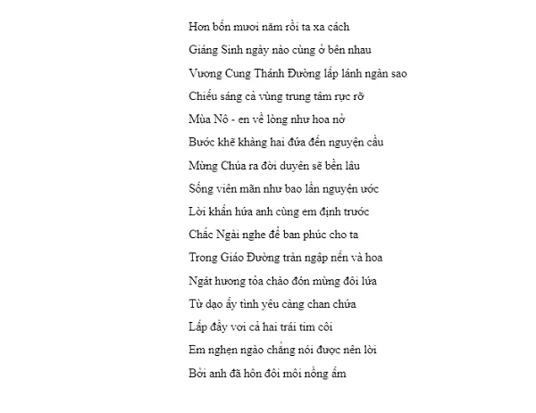 Thơ giáng sinh tin lành
