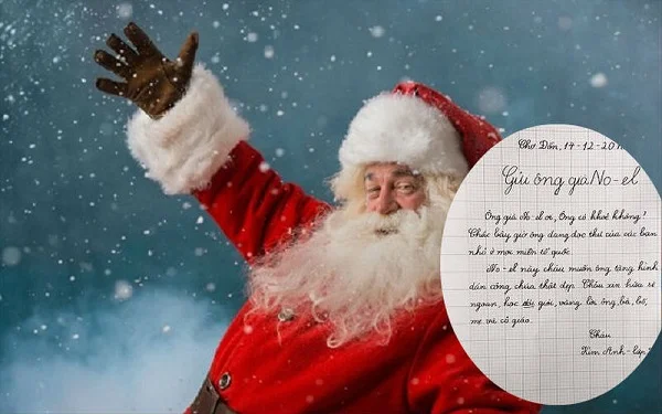 Viết thư gửi ông già Noel bao gồm đầy đủ các thông tin cần truyền đạt