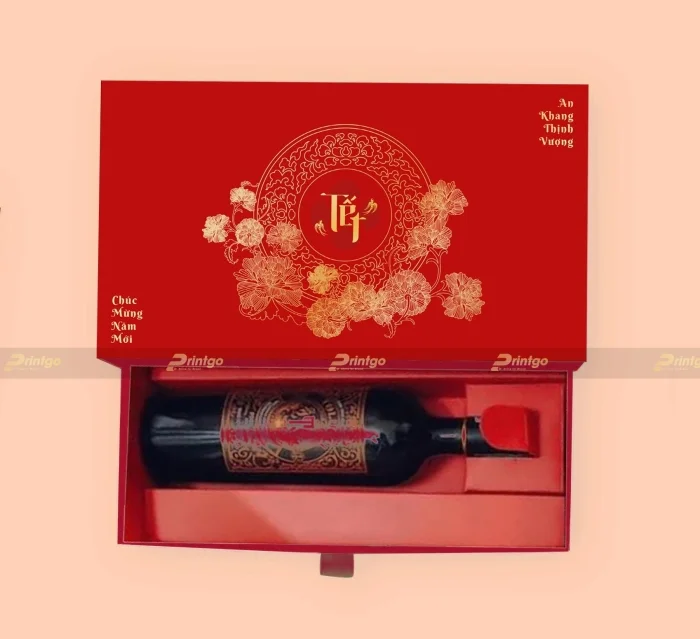 Tổng hợp các mẫu hộp quà tết 2 tầng độc đáo, sáng tạo của Printgo