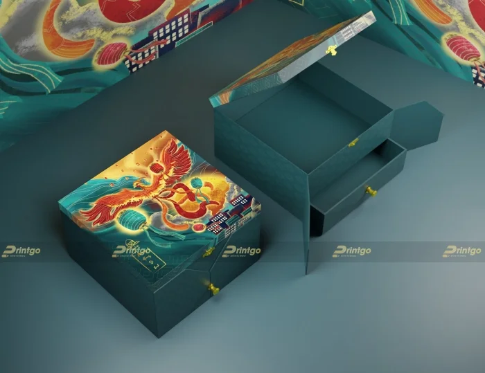 Tổng hợp các mẫu hộp quà tết 2 tầng độc đáo, sáng tạo của Printgo