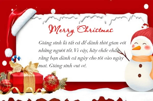 Lời chúc giáng sinh hài hước cho bạn bè Lời chúc giáng sinh hài hước cho bạn bè