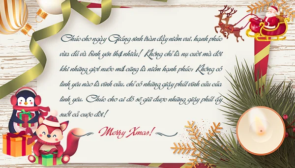 Chúc noel bạn thân Chúc noel bạn thân
