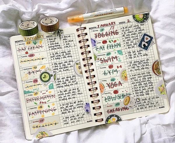 Bullet Journal Future Log