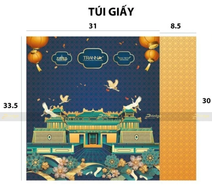 Tranna và Printgo: Thiết kế và in bộ ấn phẩm tết tri ân khách hàng của thương hiệu mỹ phẩm cao cấp