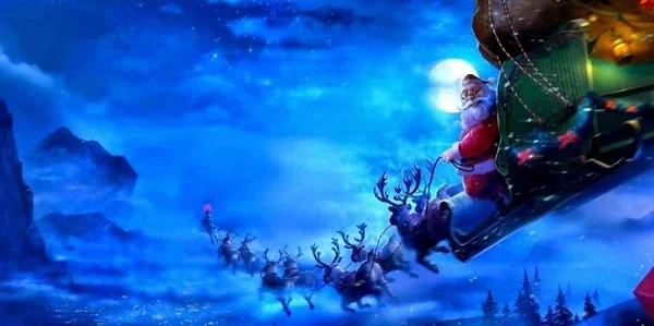Ông già Noel và cỗ xe tuần lộc