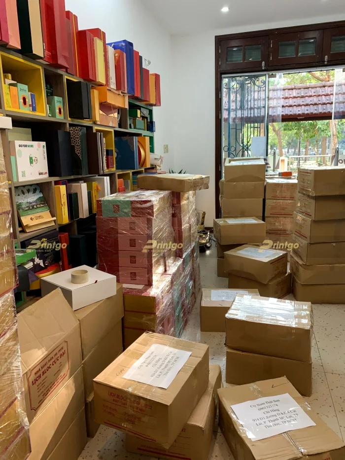 VLXD & Chất đốt Đồng Nai và Printgo: Thiết kế và in ấn bộ lịch tết chào xuân 2022 mang nhiều dấu ấn