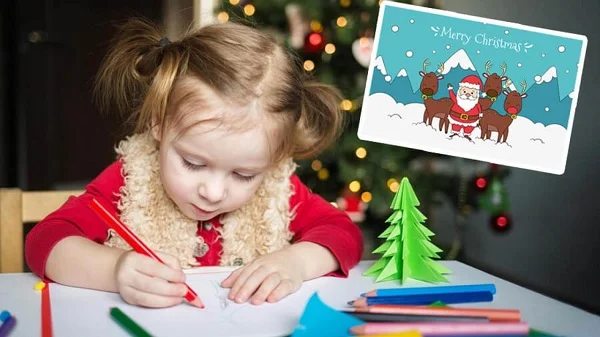 Bộ tranh tô màu ông già noel sáng tạo cho các bé