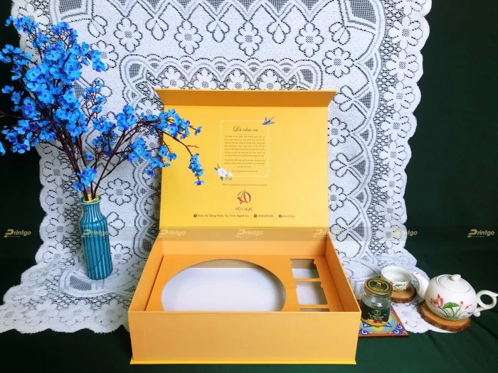 Yến Nghệ và Printgo: Ra mắt mẫu hộp đựng yến sào ấn tượng với xu hướng tối giản
