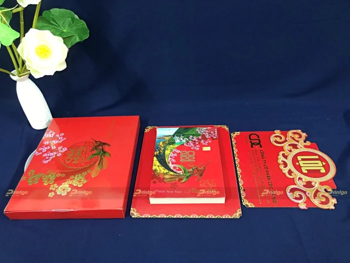 CDC Hà Nội và Printgo: In lịch bloc dành tặng đối tác, khách hàng năm 2022